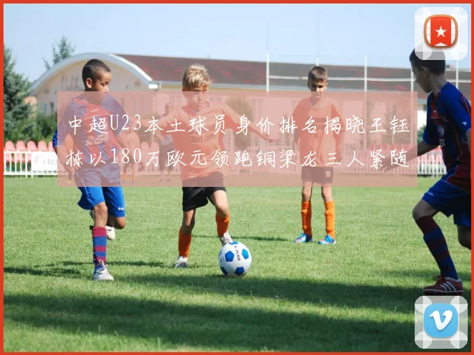 中超U23本土球员身价排名揭晓王钰栋以180万欧元领跑铜梁龙三人紧随其后